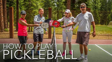 Mar 10, 2020 · What you need to play pickleball. A ball; A pickleball court; 2-4 players; A paddle; A good attitude! The ball used in pickleball is a light plastic ball with holes. There are differences between outdoor and indoor pickleballs so make sure to pick up the correct type for you. The pickleball paddle is similar to a table tennis paddle but much ... 